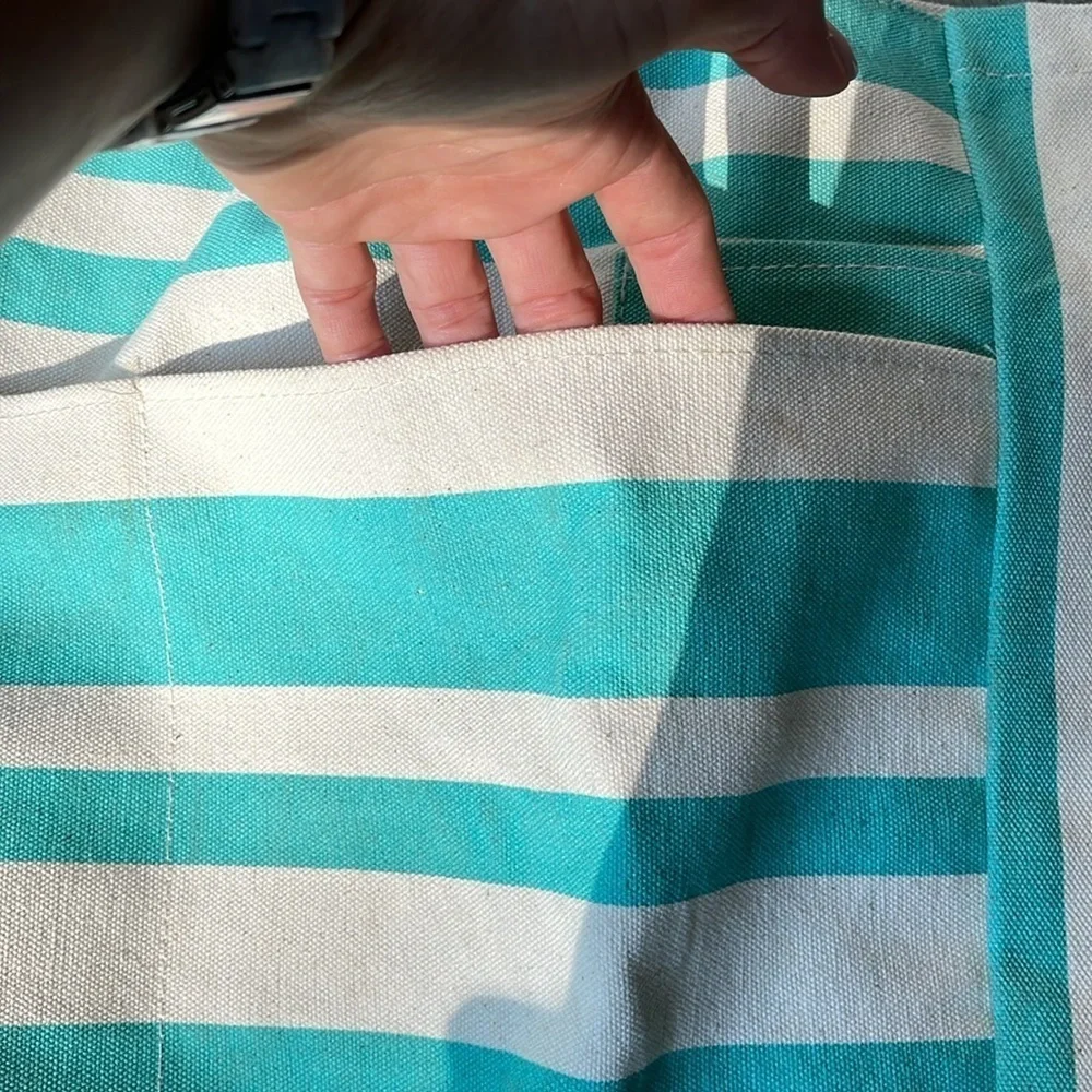Striped Beach Tote